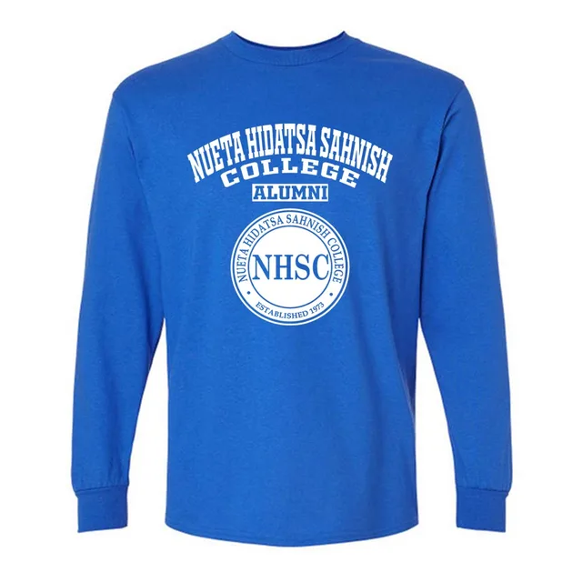 Nueta Hidatsa Sahnish College ND LG Alumni Long Sleeve