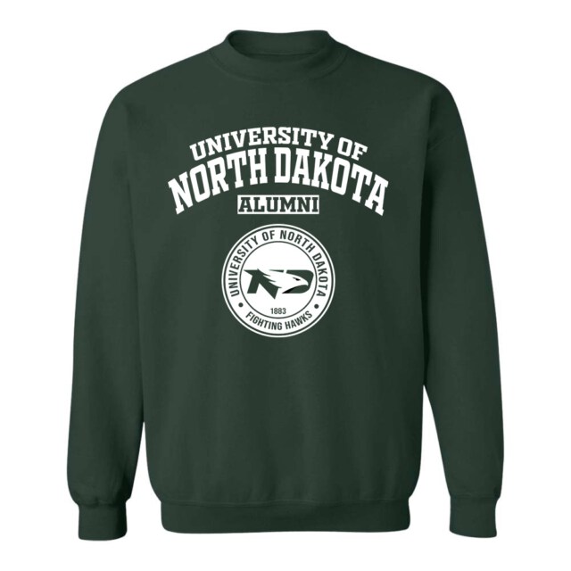 University of North Dakota Fighting Hawks ND LG Alumni Sweatshirt