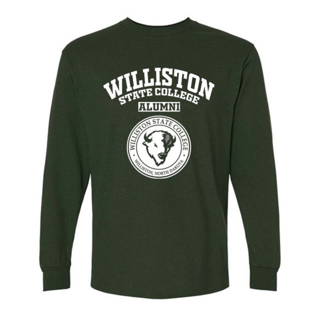 Williston State College Tetons ND LG Alumni Long Sleeve