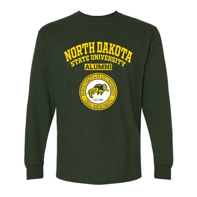 North Dakota State University Bison ND LG Alumni Long Sleeve