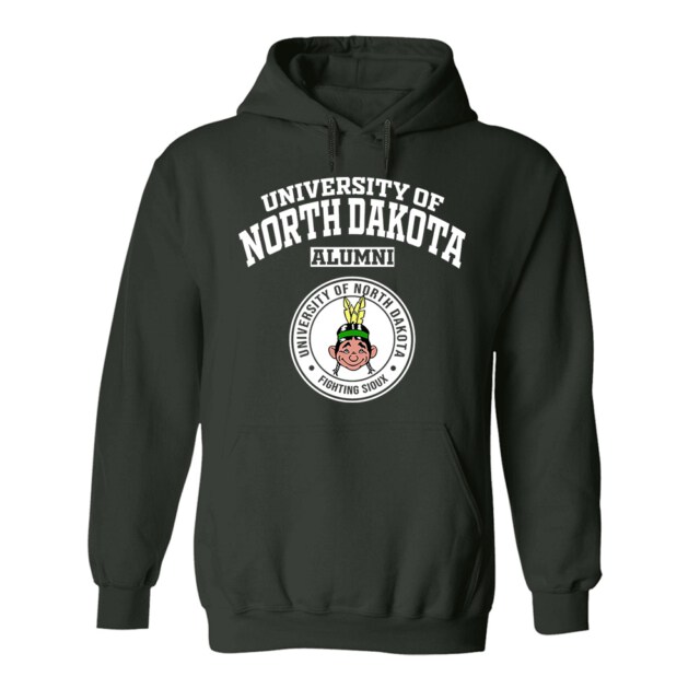 University of North Dakota Fighting Sioux 72 ND LG Alumni Hoodie
