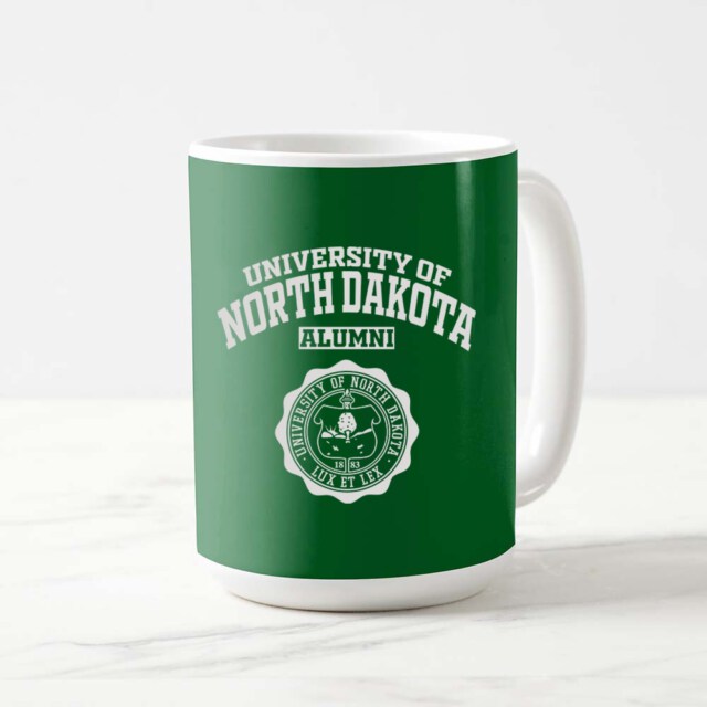 University of North Dakota seal ND LG Alumni Mug
