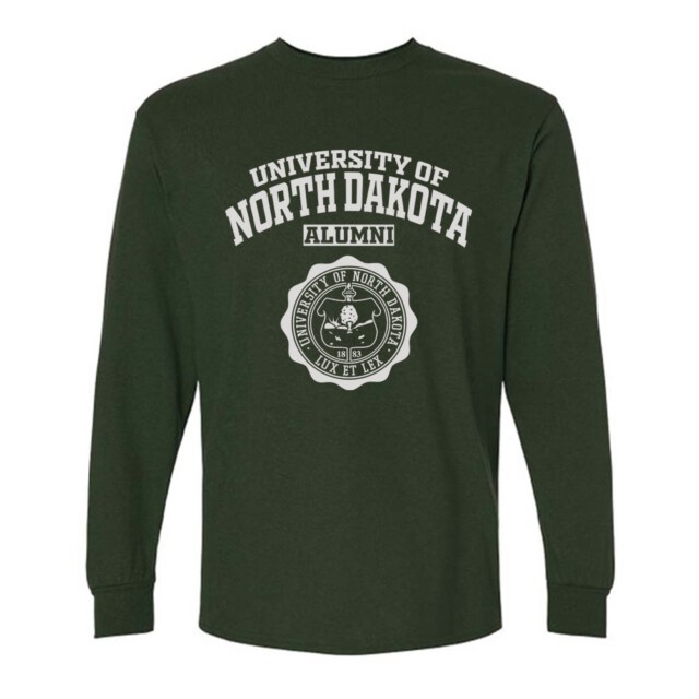 University of North Dakota seal ND LG Alumni Long Sleeve