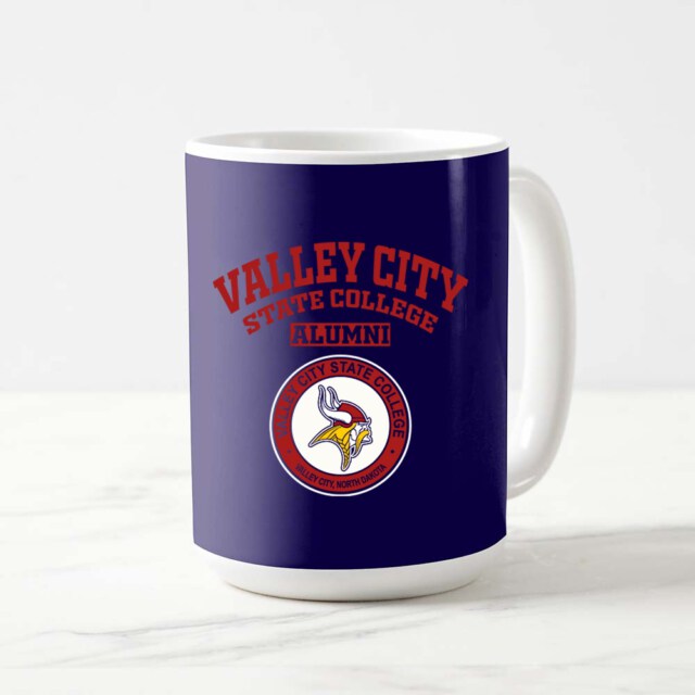Valley City State College ND LG Alumni Mug