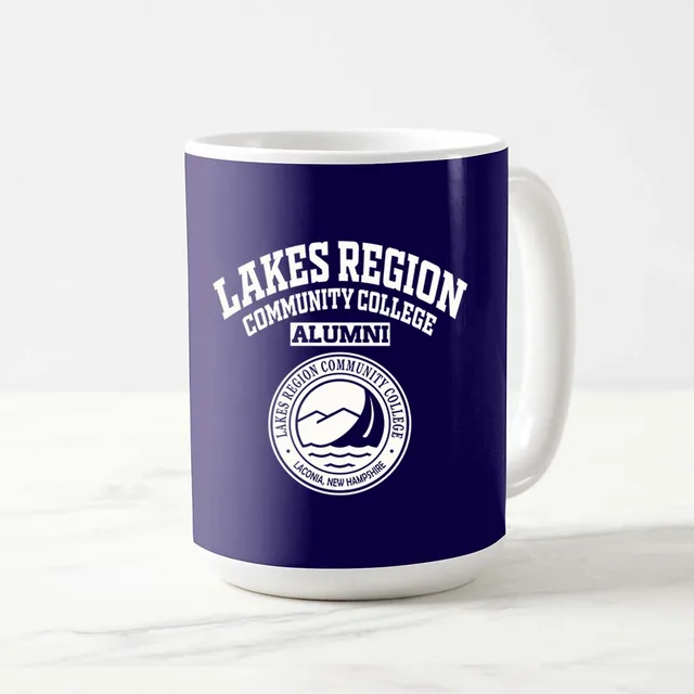 Lakes Region Community College Dark ND LG Alumni Mug