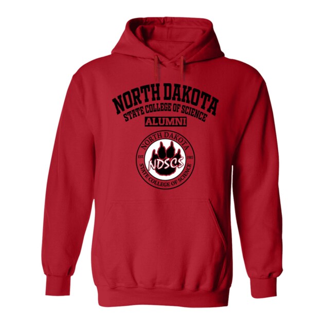 North Dakota State College of Science Dark ND LG Alumni Hoodie
