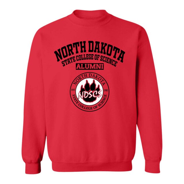 North Dakota State College of Science Dark ND LG Alumni Sweatshirt