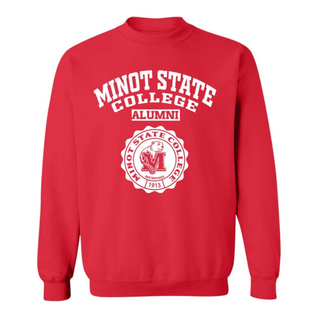 Minot State College ND LG Alumni Sweatshirt