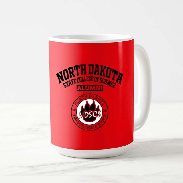 North Dakota State College of Science Dark ND LG Alumni Mug