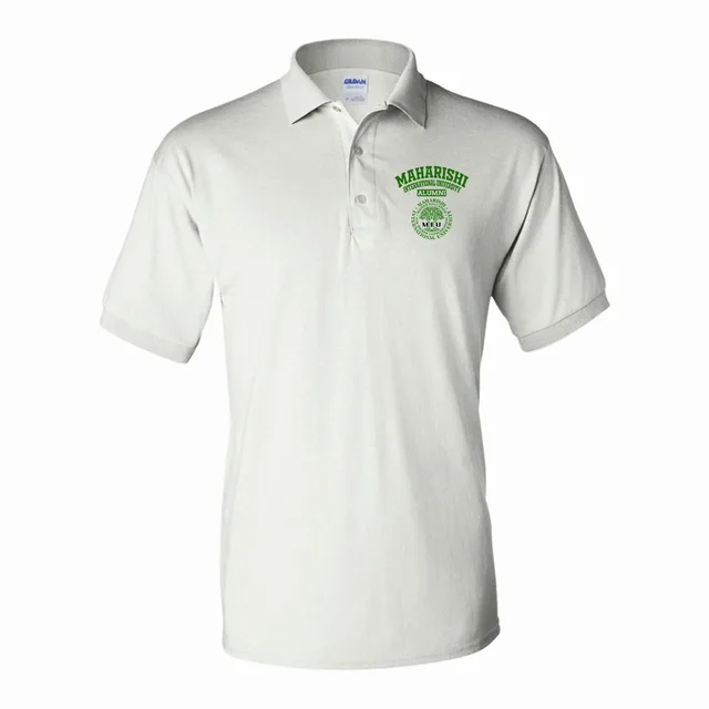 Maharishi International University Light IA LG Alumni Polo