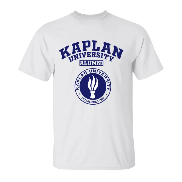 Kaplan University seal light IA LG Alumni T Shirt