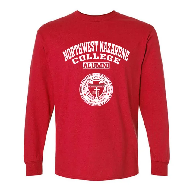Northwest Nazarene College seal ID LG Alumni Long Sleeve
