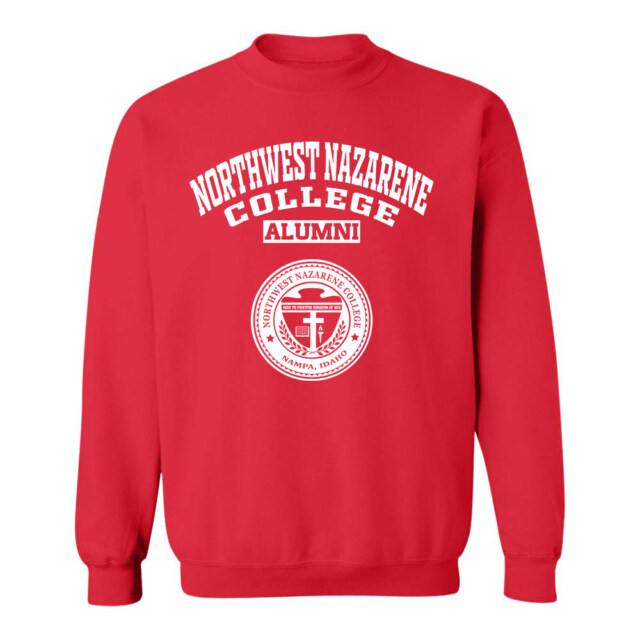 Northwest Nazarene College seal ID LG Alumni Sweatshirt