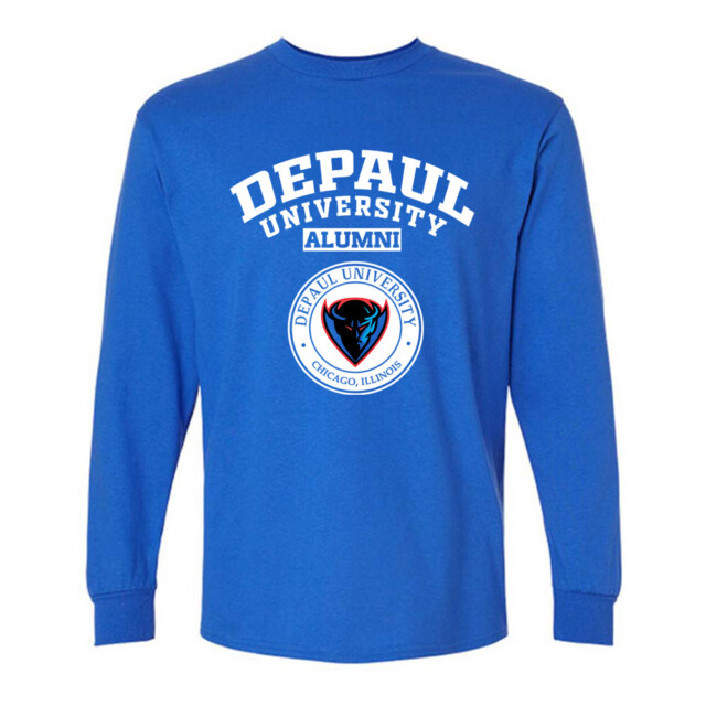 DePaul University Blue Demons IL LG Alumni Long Sleeve