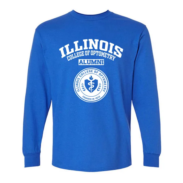 Illinois College of Optometry ICO IL Seal-LG Alumni Long Sleeve