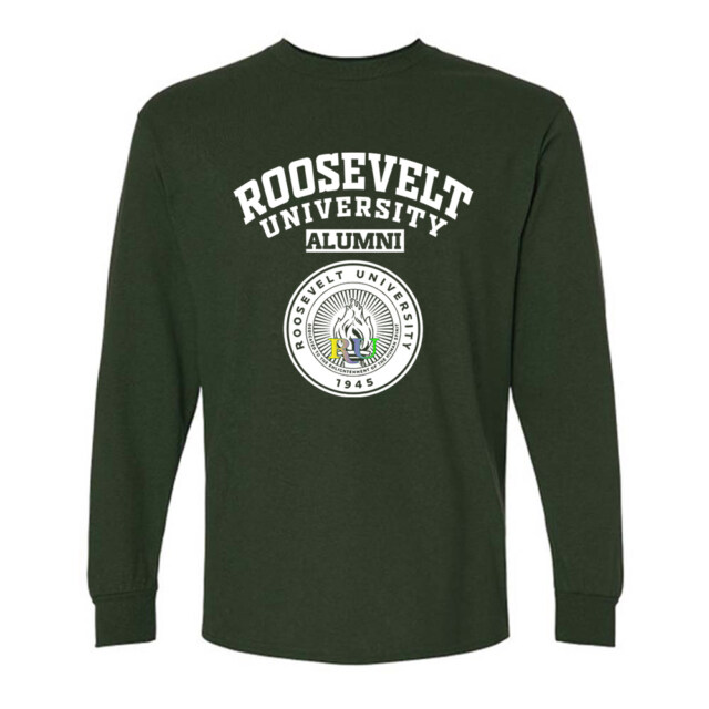 Roosevelt University seal IL LG Alumni Long Sleeve