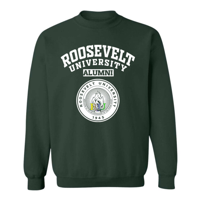Roosevelt University seal IL LG Alumni Sweatshirt