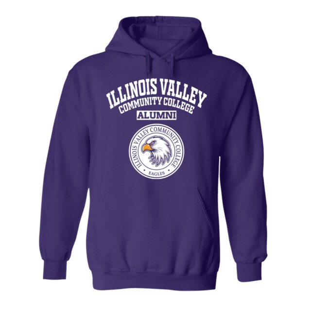 Illinois Valley Community College Eagles IL LG Alumni Hoodie