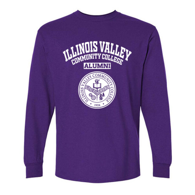 Illinois Valley Community College IL Seal-LG Alumni Long Sleeve