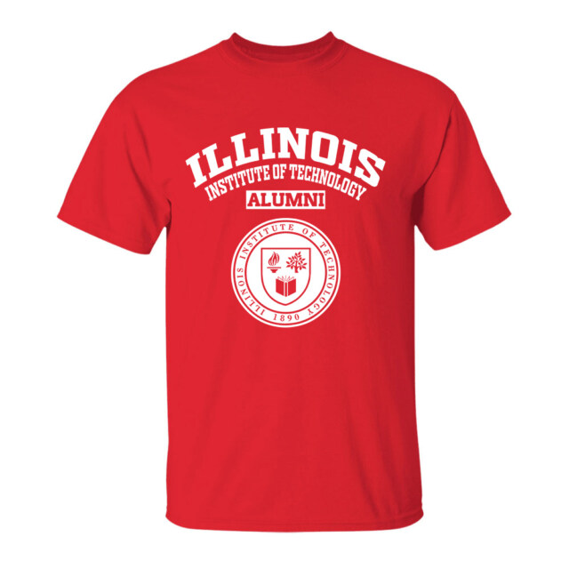 Illinois Institute of Technology seal IL LG Alumni T Shirt