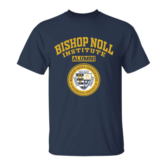 Bishop Noll Institute Seal IN LG Alumni T Shirt