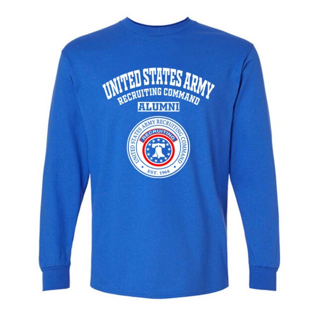 United States Army Recruiting Command seal KY LG Alumni Long Sleeve