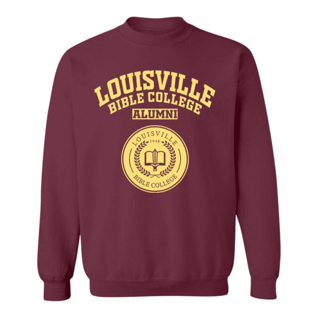 Louisville Bible College 1948 KY LG Alumni Sweatshirt