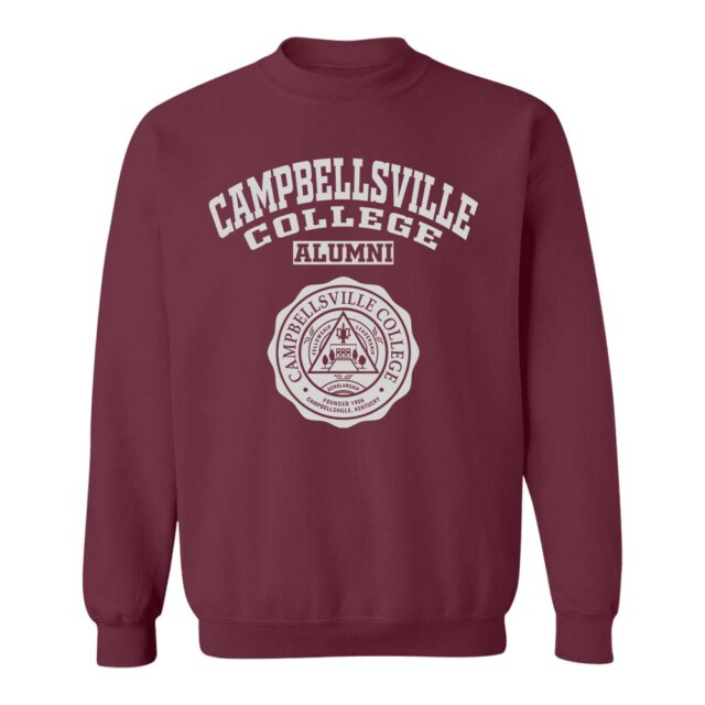 Campbellsville College seal KY LG Alumni Sweatshirt