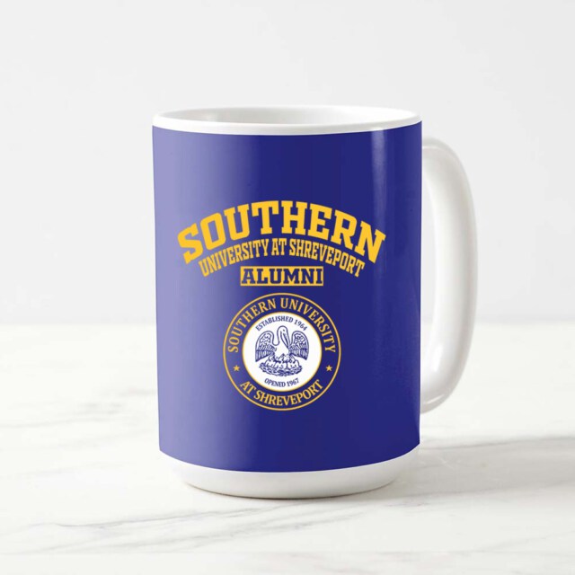 Southern University at Shreveport seal LA LG Alumni Mug