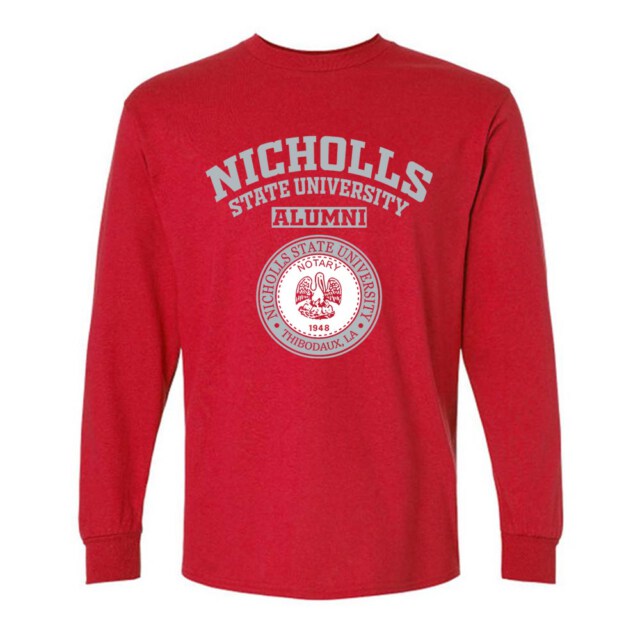 Nicholls State University seal LA LG Alumni Long Sleeve