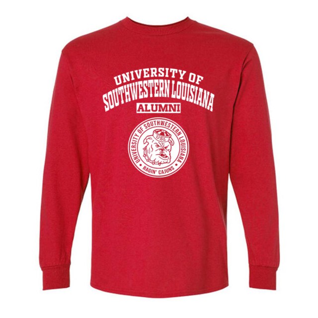 University of Southwestern Louisiana Ragin Cajuns LA LG Alumni Long Sleeve