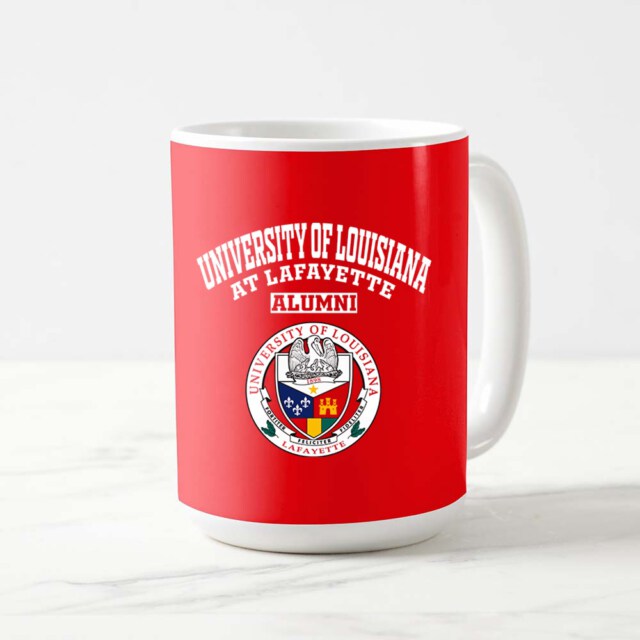 University of Louisiana at Lafayette LA LG Alumni Mug