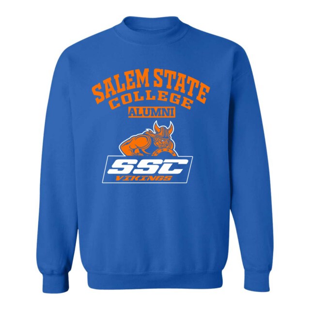 Salem State College Vikings MA LG Alumni Sweatshirt