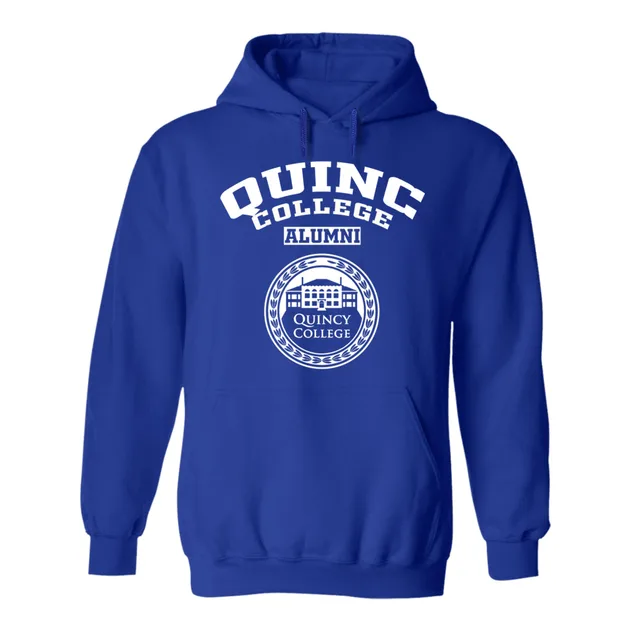 Quincy College seal MA LG Alumni Hoodie