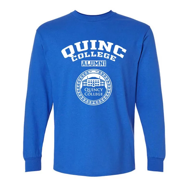 Quincy College seal MA LG Alumni Long Sleeve