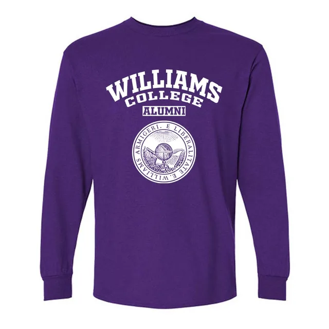 Williams College seal MA LG Alumni Long Sleeve