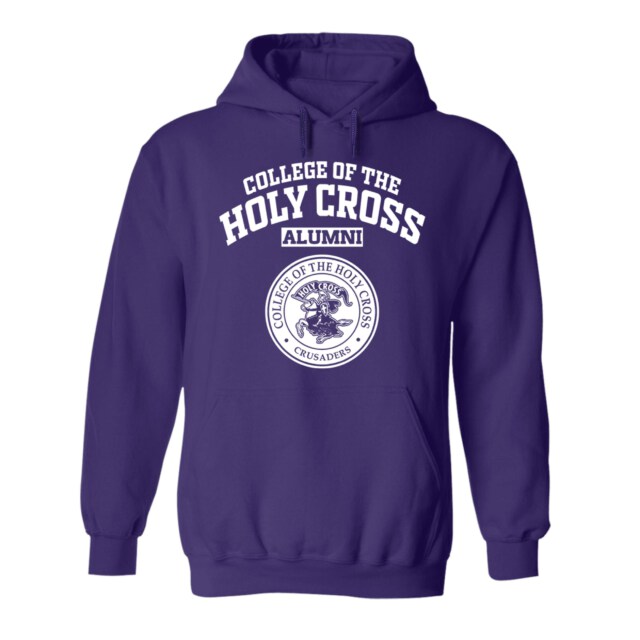 College of the Holy Cross Crusaders MA LG Alumni Hoodie