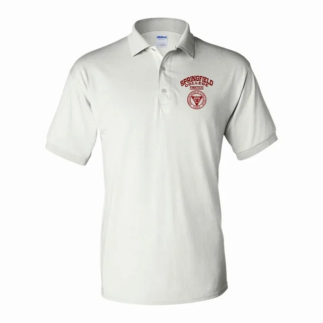 Springfield College seal light MA LG Alumni Polo