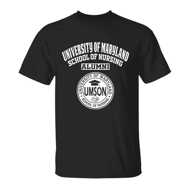 University of Maryland School of Nursing seal MD LG Alumni T Shirt