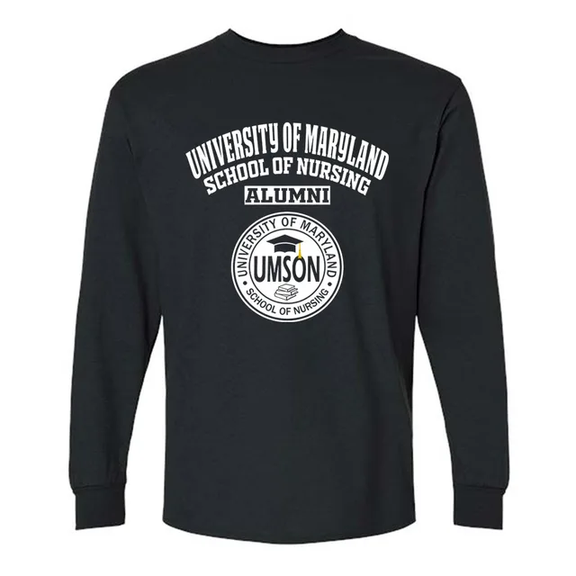 University of Maryland School of Nursing seal MD LG Alumni Long Sleeve