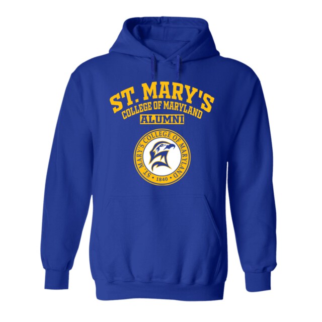 St. Marys College of Maryland Seahawks MD LG Alumni Hoodie