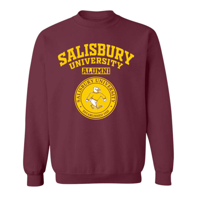 Salisbury University Sea Gulls MD LG Alumni Sweatshirt