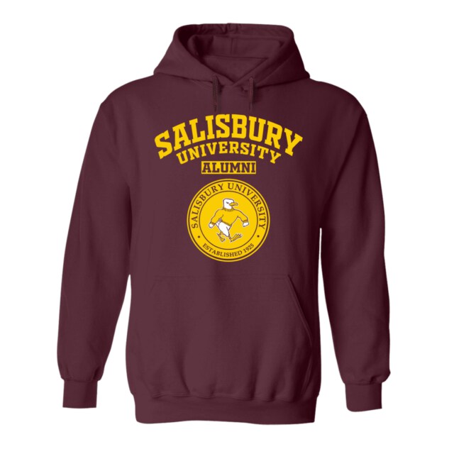 Salisbury University Sea Gulls MD LG Alumni Hoodie