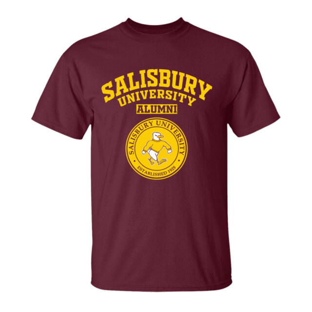Salisbury University Sea Gulls MD LG Alumni T Shirt