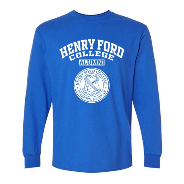Henry Ford College seal MI LG Alumni Long Sleeve