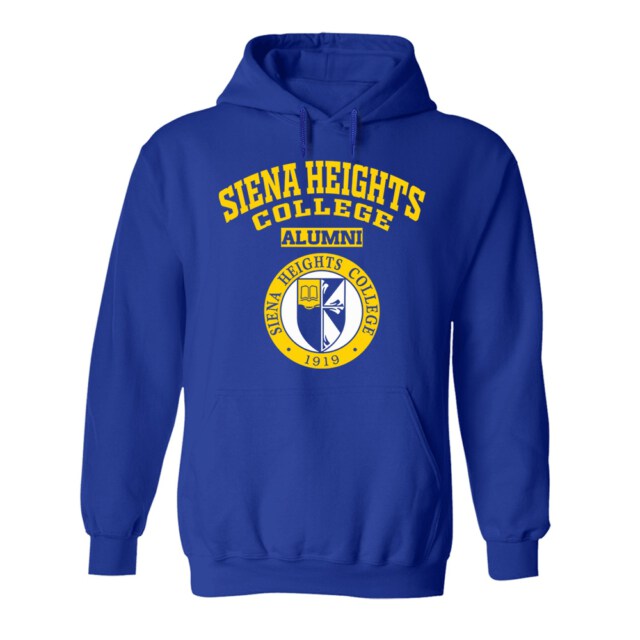Siena Heights College seal MI LG Alumni Hoodie