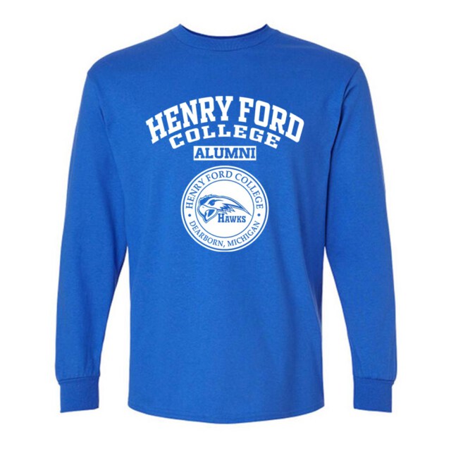 Henry Ford College Hawks MI LG Alumni Long Sleeve