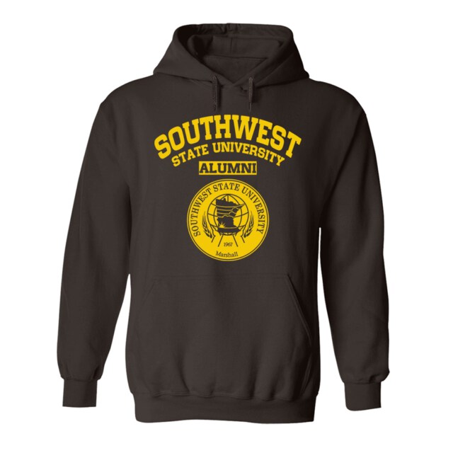 Southwest State University seal MN LG Alumni Hoodie