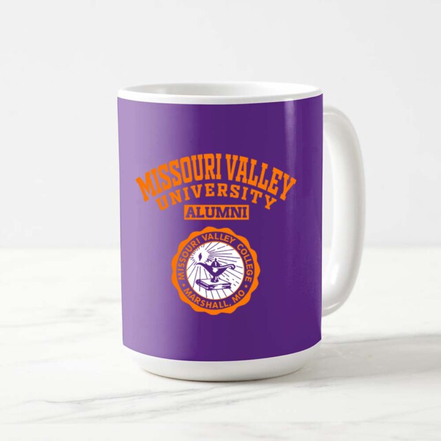 Missouri Valley College seal MO LG Alumni Mug
