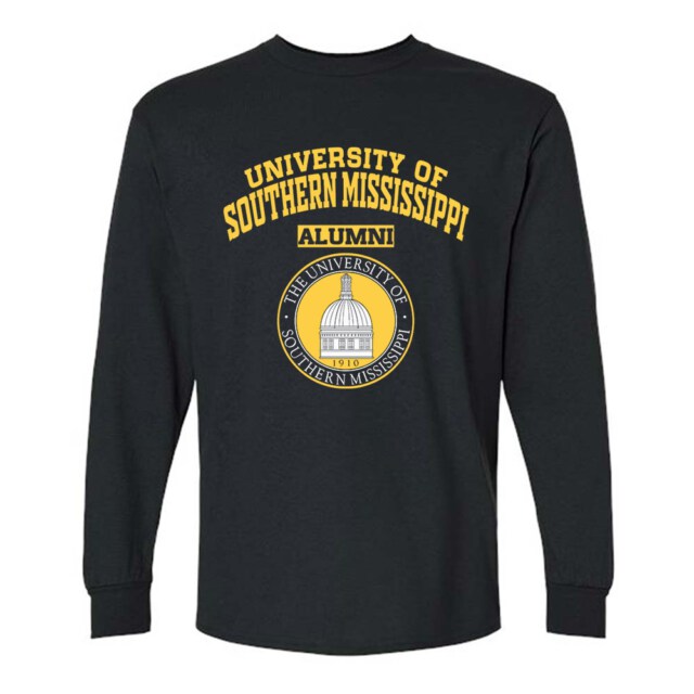 University of Southern Mississippi seal MS LG Alumni Long Sleeve